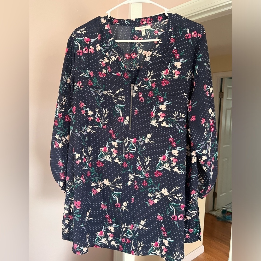 Maurice’s Polyester Blouse - Picture 1 of 5